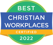 2022 Best Christian Workplaces badge